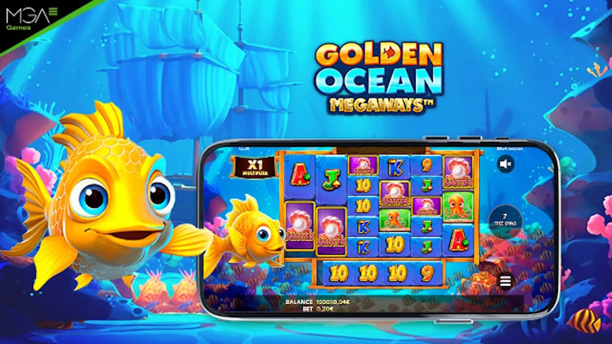   Golden Ocean Megaways  MGA Games Gizbo asino